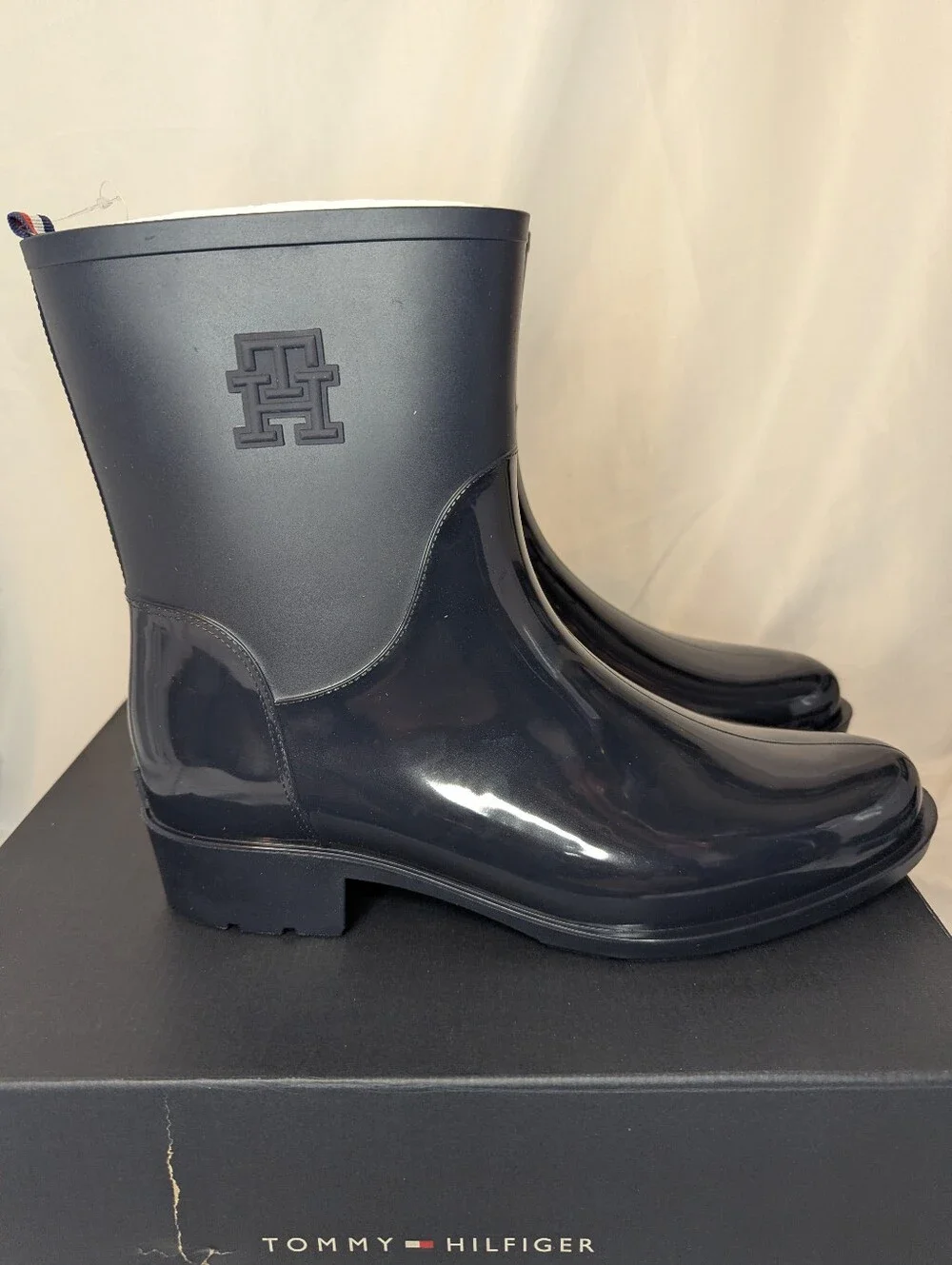 NIB Tommy Hilfiger Kippa Rain Boots Women's Size 11